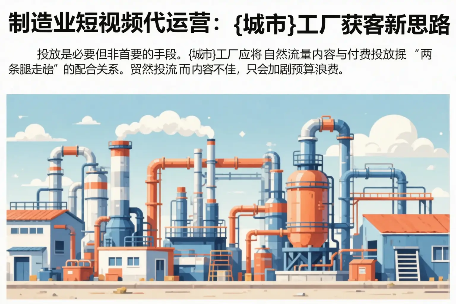 制造业短视频代运营:博罗工厂获客新思路